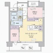 アーバネックス南堀江Ⅱの間取り画像