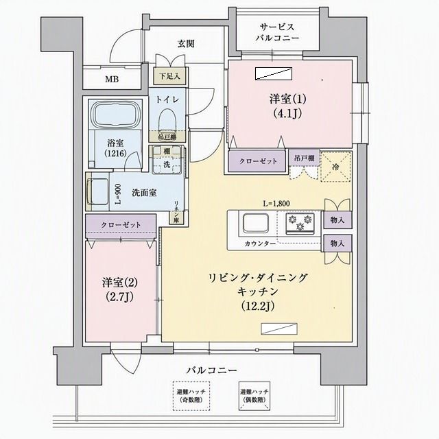 間取図