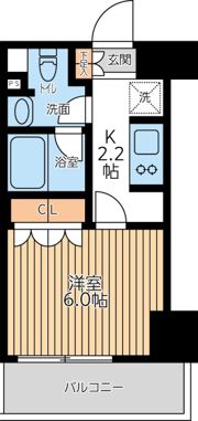 City Lux Tobeの間取り画像
