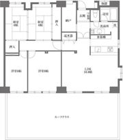 スカイコートの間取り画像