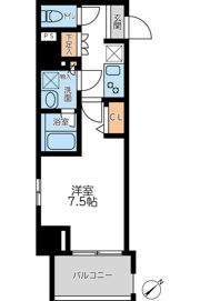 プライマル横濱平沼橋の間取り画像