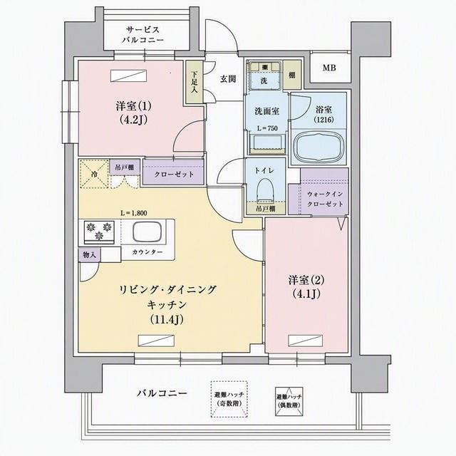 間取図