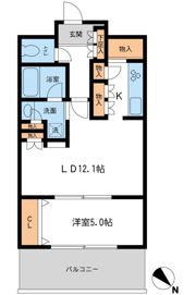 メトロタワー山下町の間取り画像