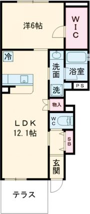 プティ・インリットの間取り画像