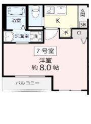 ソレイユM船橋の間取り画像