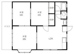 ブランエスカリエの間取り画像