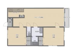 ライズガーデン参番館の間取り画像