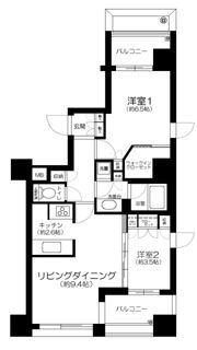 アビテ駒形リバーサイドの間取り画像