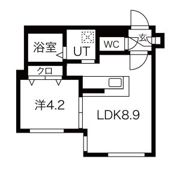 PRIME COURT麻生中央(プライムコート麻生中央)の間取り画像