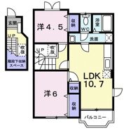 マスカットネオAの間取り画像