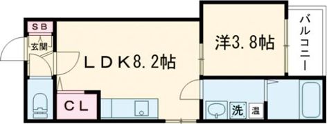 GRANDIR姫路京口の間取り画像