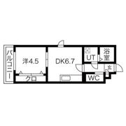 ベレーザ西陣Iの間取り画像
