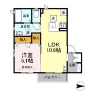 シャーメゾン大町の間取り画像