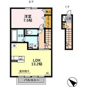 D-Room浅平の間取り画像