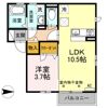 コンフォネスト 桜の間取り画像