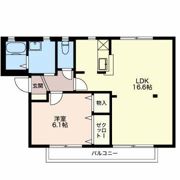 シェソワ Dの間取り画像