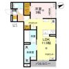クラシスト勝山北の間取り画像