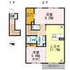 みつばち Ⅱの間取り画像