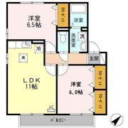 サンライズ豊 A棟の間取り画像