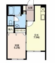 リヴュール Aの間取り画像