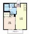 リヴュール Bの間取り画像