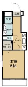 ヴェルクレストの間取り画像