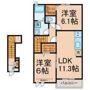 フェリーチェ瀬古東の間取り画像