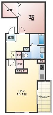 bianco luceの間取り画像