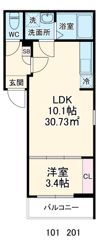 UNWIND千葉の間取り画像