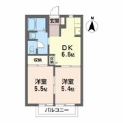 アネックス白百合の間取り画像