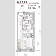 MAXIVbasic大鳥居の間取り画像