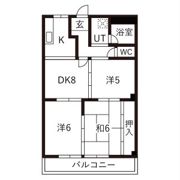 ハイツパインの間取り画像