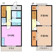 DUPLEX国王256の間取り画像