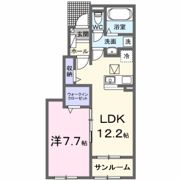 グリュックハイムBの間取り画像
