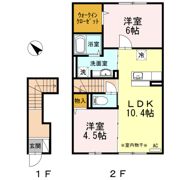 シャトンOKUNO Bの間取り画像