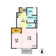 スプリングウィンド Bの間取り画像