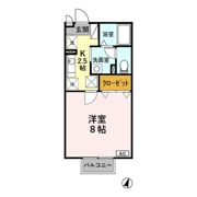 ルミエール Bの間取り画像
