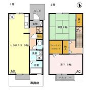 アネックス河尻 Cの間取り画像