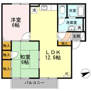 ソシアクレストの間取り画像