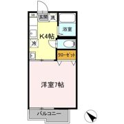 フェリシアKの間取り画像