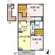 レーベンハイムの間取り画像