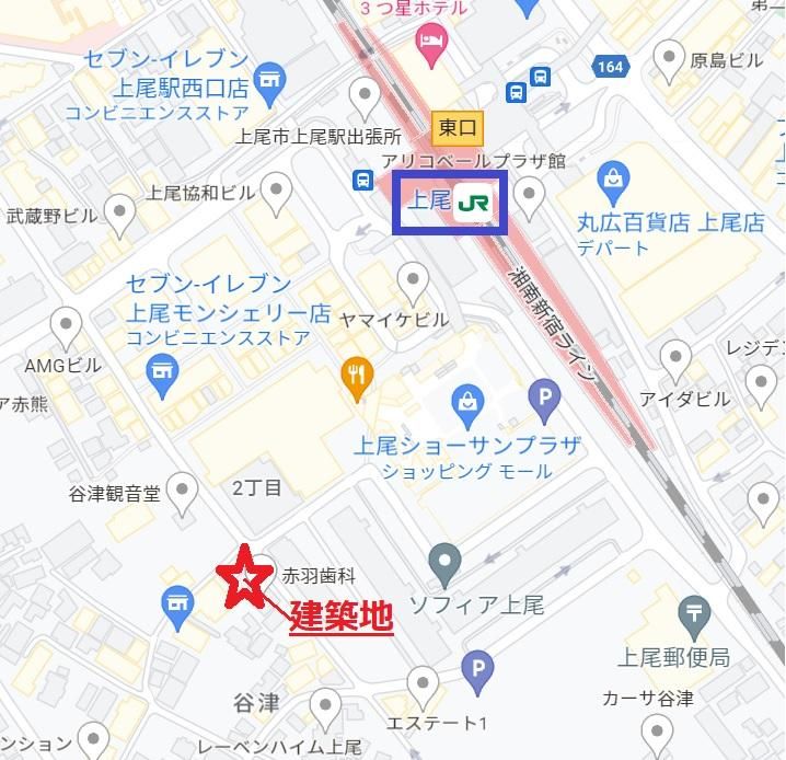 近くに施設あり