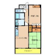 AMENITYCOURT K．Iの間取り画像