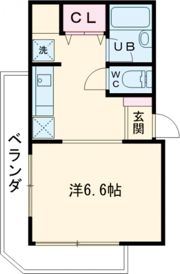 VILLAGE CHIYODA(旧クレア高峯)の間取り画像