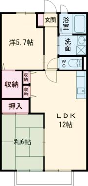 グランディールの間取り画像