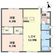 つくしDの間取り画像