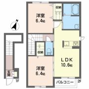 シャローム本町Aの間取り画像
