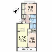 アンソレイユの間取り画像