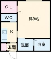 ポプリ春日町Ⅲの間取り画像