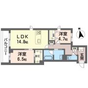 フォレ フルーリーの間取り画像